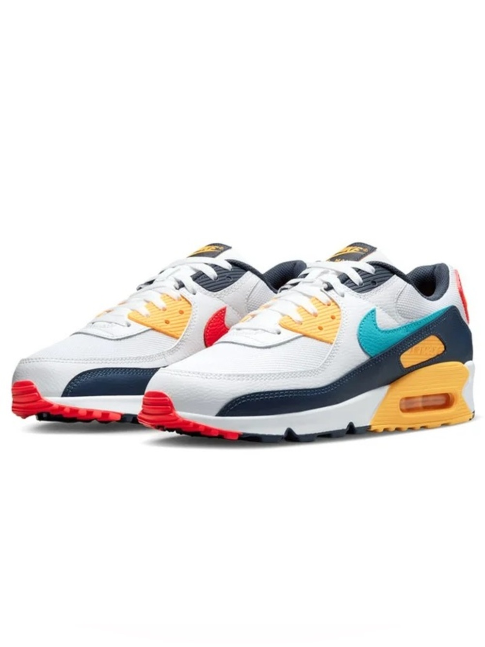 Nike Air Max 90 White Dusty Cactus Size 10.5